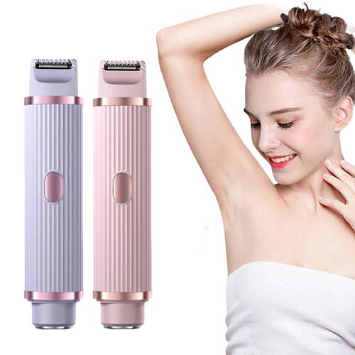 Electric Razor Bikini Trimmer for Women 2 in 1 Portable Dual