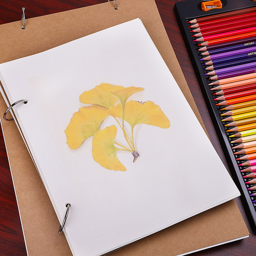 加厚a4素描本活页水粉a3手绘绘画