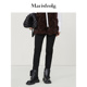 铅笔裤 修身 黑色保暖御寒羽绒裤 玛丝菲尔秋冬新款