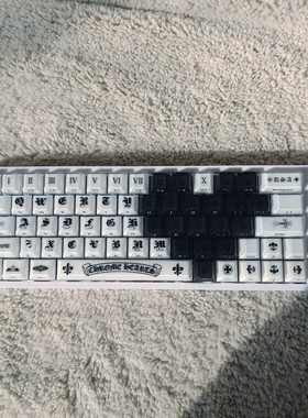 克罗心水晶果冻键帽支持wooting夜魔rs6rs7ace68ev63made68ultra