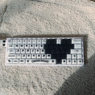 克罗心水晶果冻键帽支持wooting夜魔rs6rs7ace68ev63made68ultra