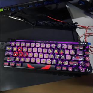 耿鬼键帽pbt支持wooting魔导士ace68made68rs7夜魔atk68ev63hi75c