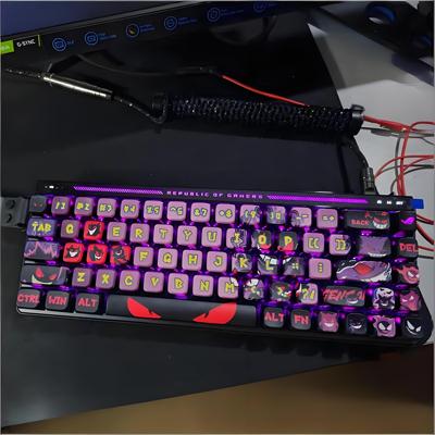 耿鬼键帽支持魔导士ace68夜魔rs7