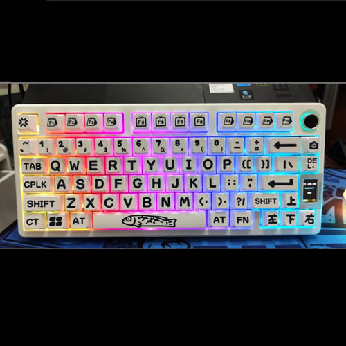 动物派对pbt键帽f75支持醉鹿a75