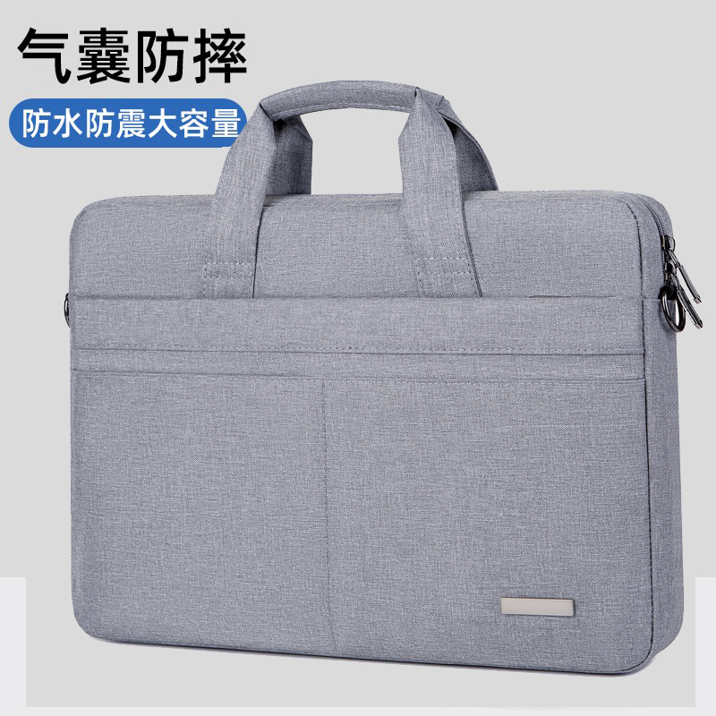 大容量气囊多层单肩笔记本电脑包