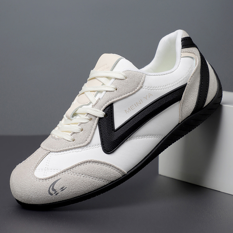 秋冬低帮小众赛车鞋休闲男鞋跑步运动鞋35-44码时尚百搭潮流鞋子