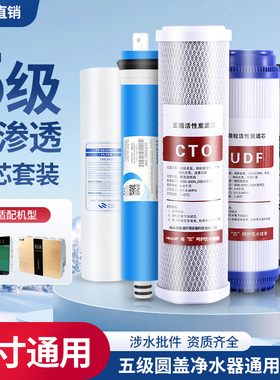家用净水器滤芯ro反渗透75G100G苹果6代净水机滤芯10寸滤芯PP通用