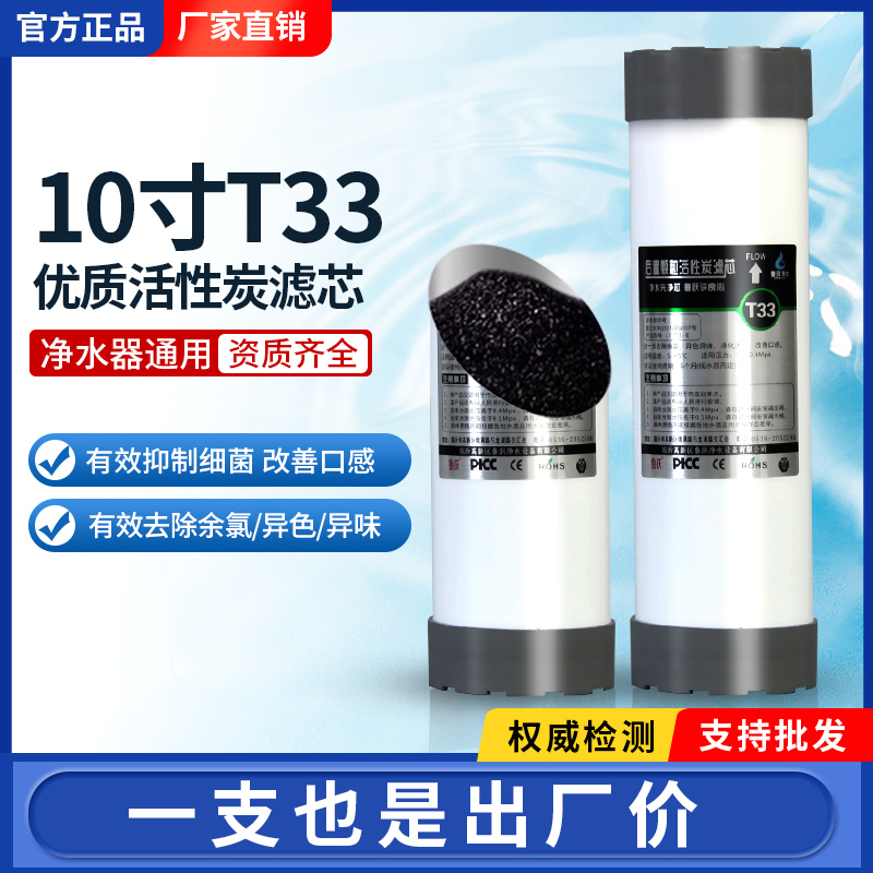 10寸高碘值后置t33活性炭