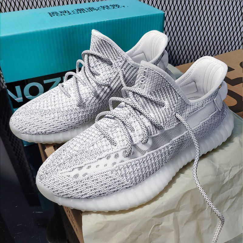 新品纯原夏yeezy椰子350V2巴斯夫满天星透气运动鞋男女情侣休闲跑