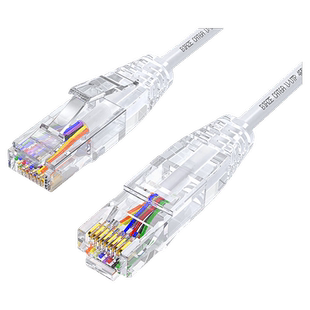 毕亚兹 超六类细线网线CAT6A万兆宽带光猫电脑网线路由器网络跳线