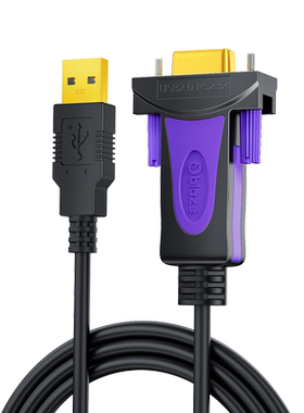 毕亚兹usb转RS232串口线DB9