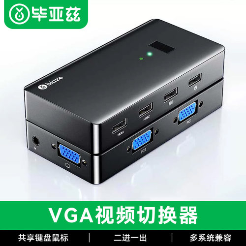 毕亚兹同步扩展二进一出电脑屏幕