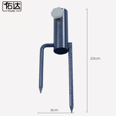 大号户外遮阳伞摆摊伞地插叉子