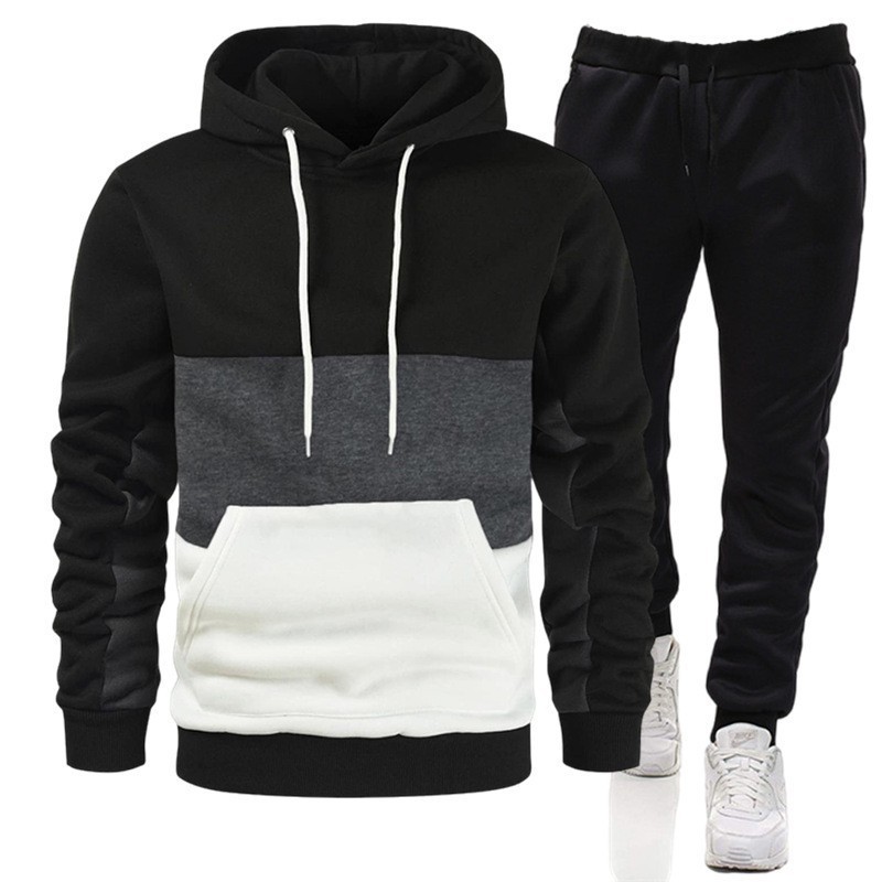 Men's baseball jersey stand up collar pullover hoodie jacket