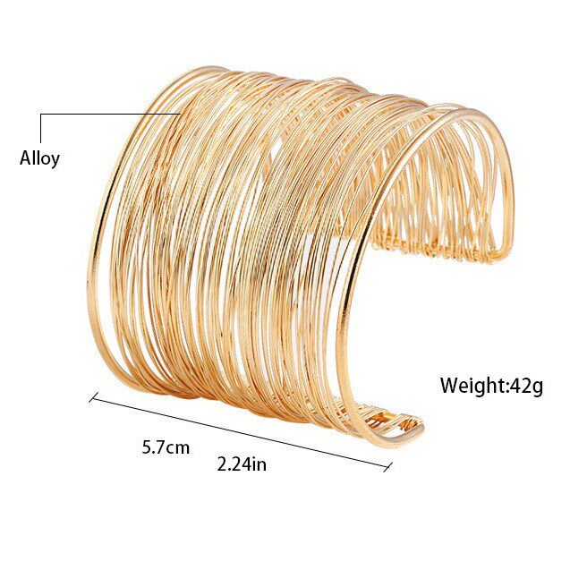 FASHION POPULAR EXAGGERATED PUNK BRACELET HAND CHAIN JEWELRY