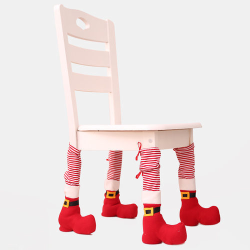 Christmas table footrest decoration dining chair cover Socks