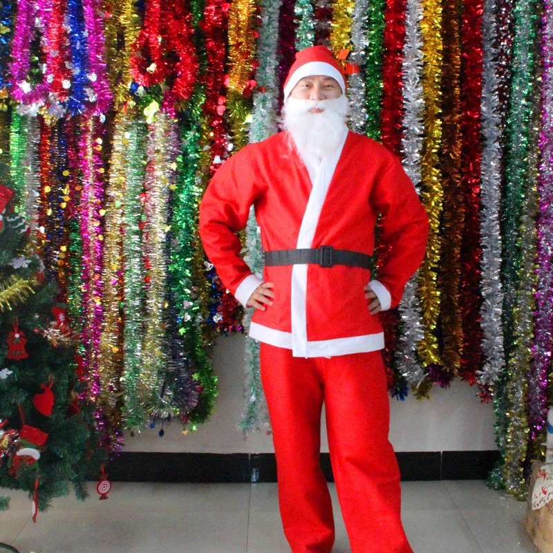 Christmas Men's Dress Up 5-piece Set圣诞男士装扮5件套服装