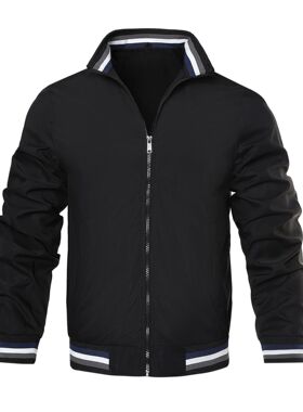 Men's solid cardigan jacket autumn winter foreign trade top