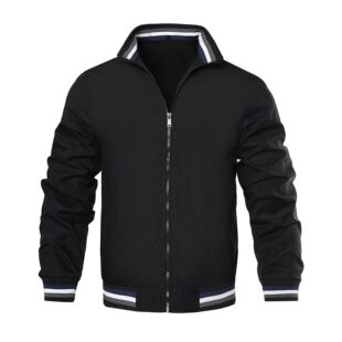 Men's solid cardigan jacket autumn winter foreign trade top