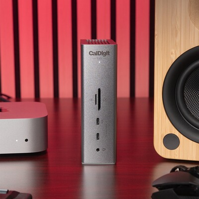 CalDigit TS5雷电5扩展140W Thunderbolt 5拓展坞送HDMI转接器
