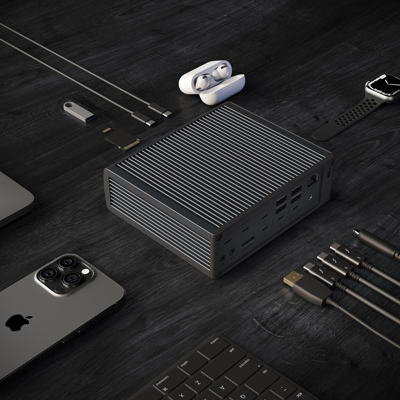 雷电5拓展坞20合一万兆网口