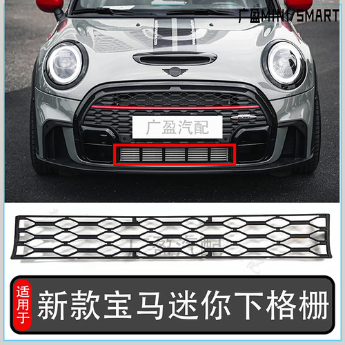 宝马minii前JCW通风格栅防虫网