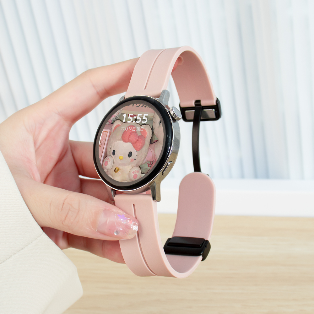 时尚潮个性女生款硅胶ins风表带