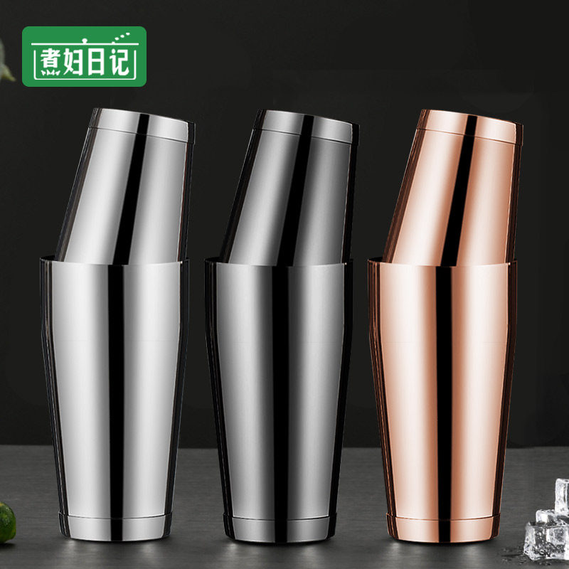 调酒器套装不锈钢专业调酒用具摇酒器酒吧调酒器壶雪克杯摇壶套装