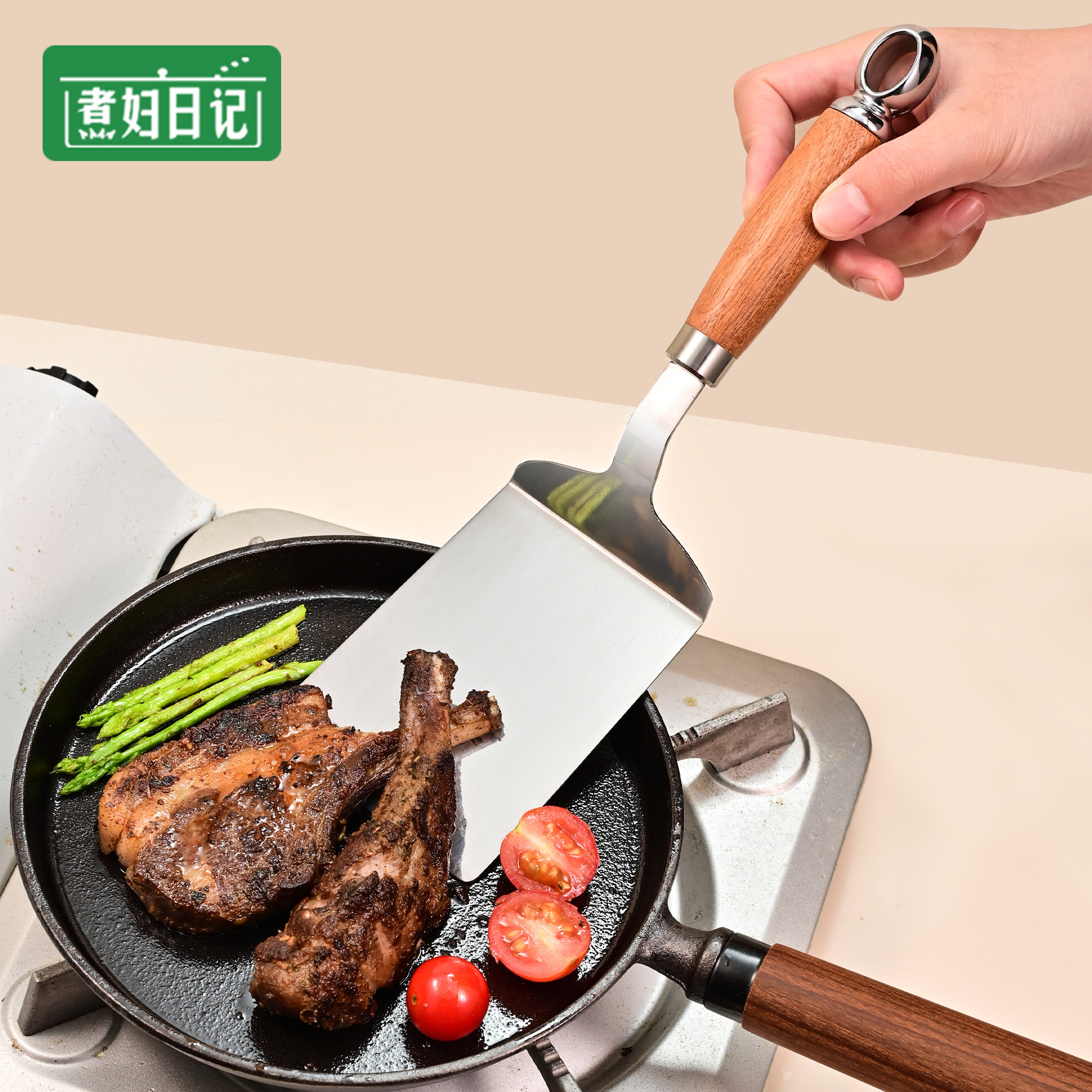不锈钢煎铲提拉米苏铲子专用摊煎饼果子神器披萨铁板烧专用平铲,厨房/烹饪用具,煎铲,淘宝优惠券,粉丝福利购,淘宝优惠卷