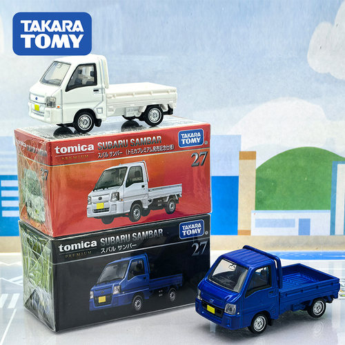 TOMY多美卡TP27斯巴鲁小卡车车模
