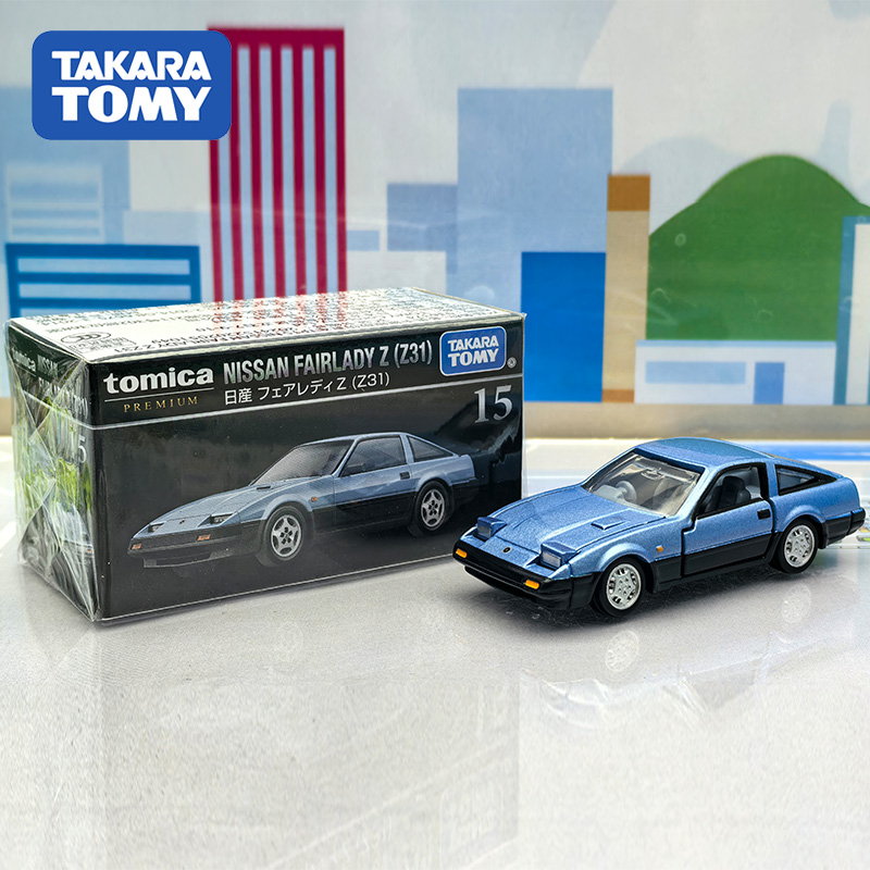 TOMY多美卡黑盒日产淑女跑车模型