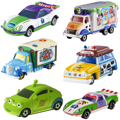 tomy多美卡玩具总动员摆件小汽车