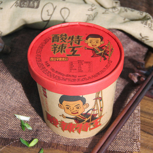 方便桶装 番薯速食品免煮粉丝 酸辣粉整箱138g即食速食桶装