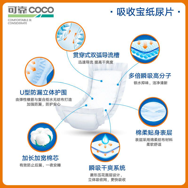 可靠吸收宝成人纸尿片老年人纸尿成年人纸尿裤