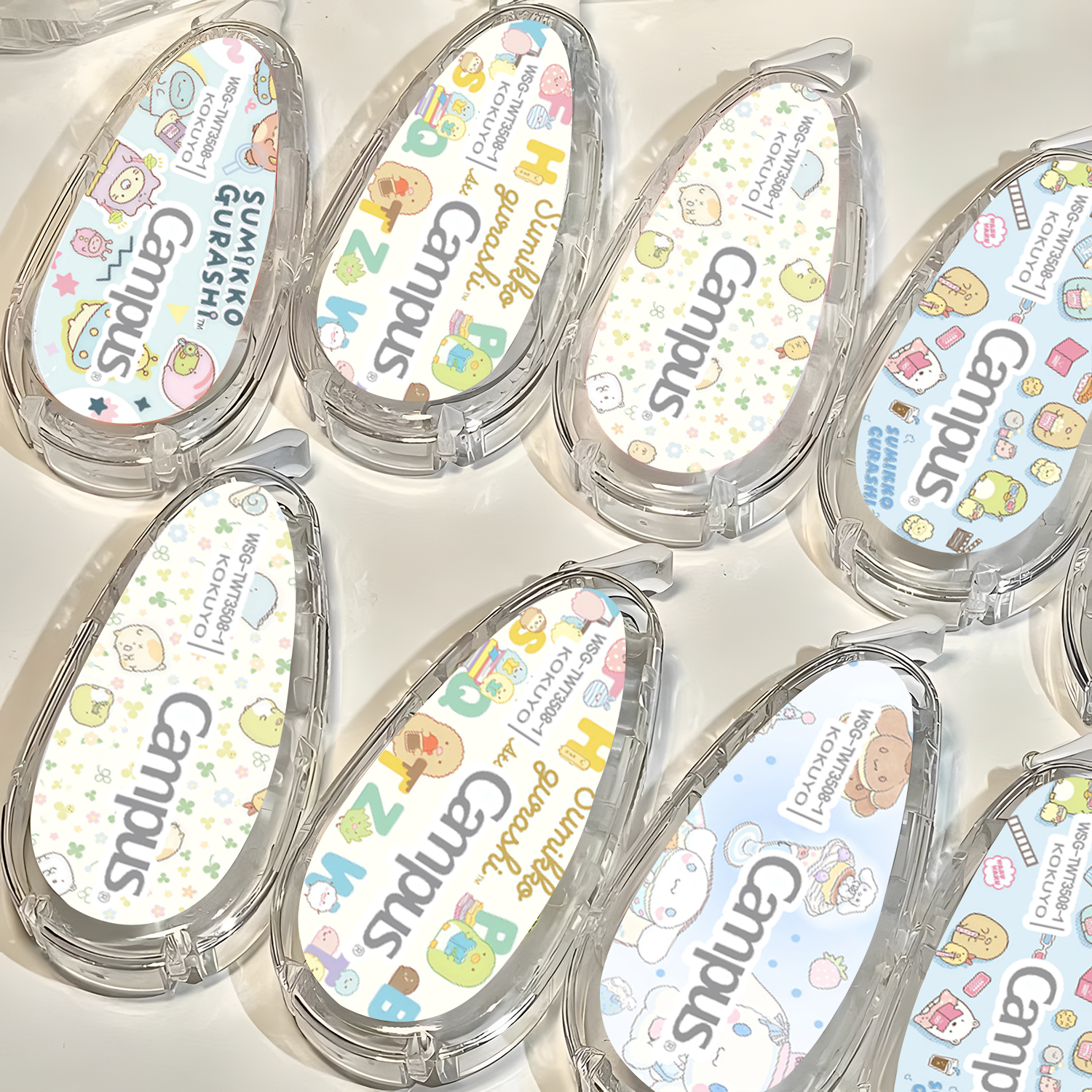 国誉原纸色角落生物修正带