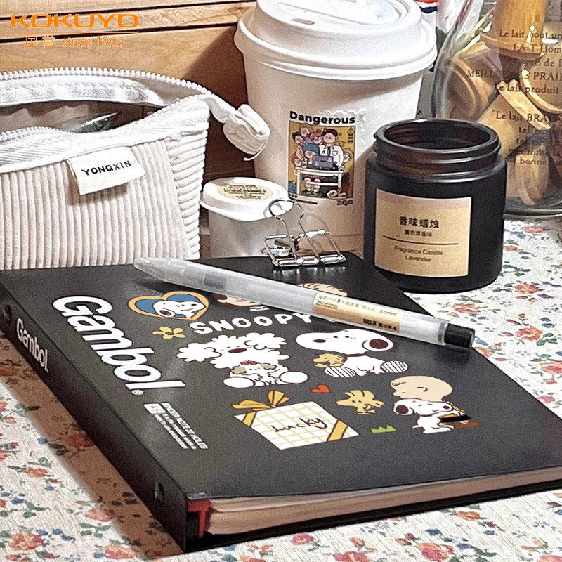 日本国誉kokuyo渡边gambol活页本史努比外壳可拆卸b5简约学生a5活动页商务办公记事笔记本子记事本中DIY文具,文具电教/文化用品/商务用品,笔记本/记事本,淘宝优惠券,粉丝福利购,淘宝优惠卷