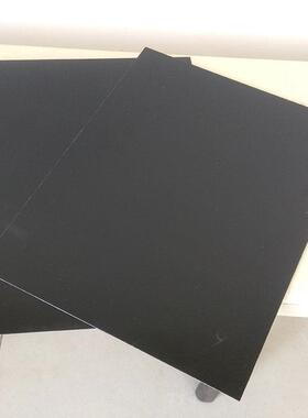 .无水印黑色fr4环氧板 平整黑色玻纤板 1.0mm黑色太阳能环氧树脂