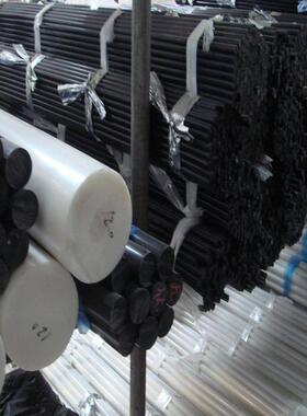 .厂家直销黑色白色POM棒 赛钢棒 彩色POM棒材 零售 量大从优