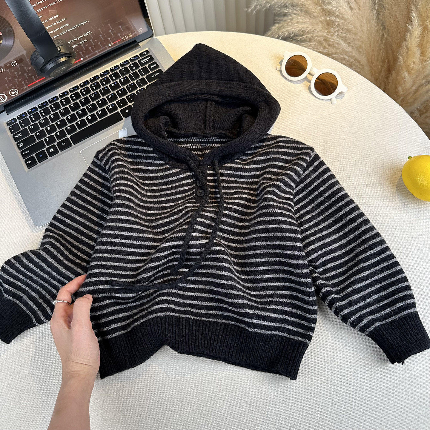 欧洲站男童帅气连帽毛衣秋季2025新款儿童加厚打底衫男宝保暖针织,童装/婴儿装/亲子装,毛衣/针织衫,淘宝优惠券,粉丝福利购,淘宝优惠卷