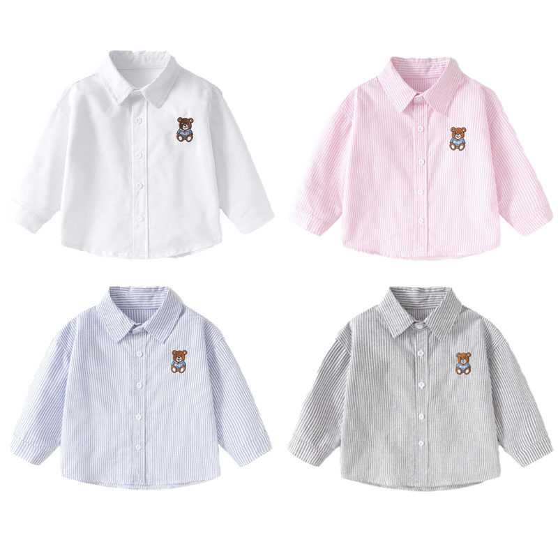 童装男童女童长袖t恤儿纯棉2025新款春秋装衣服宝宝上衣儿童衬衫,童装/婴儿装/亲子装,衬衫,淘宝优惠券,粉丝福利购,淘宝优惠卷