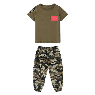 儿童军训迷彩服男童夏令营特种兵