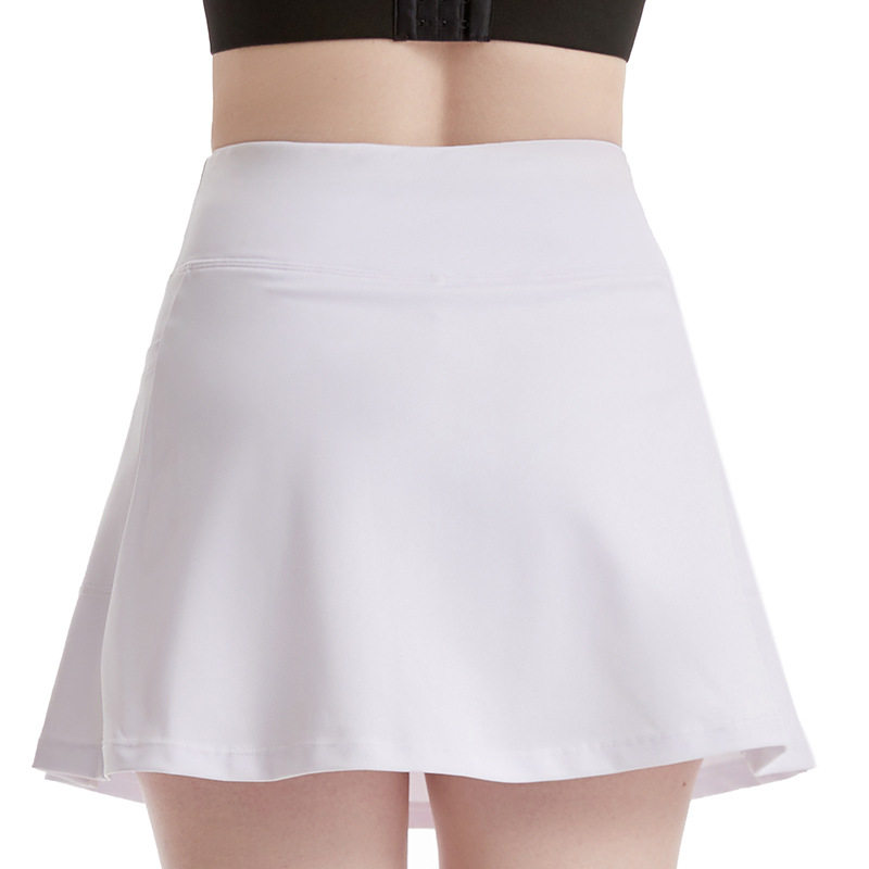 丝格图秋夏网球裙女款裸感速干健身裙裤跳操跑步防走光运动短裙子