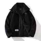 709-MY1009-P13523冬款白底复合羊羔毛立领开衫加厚外套男，男装棉衣，星座709-2