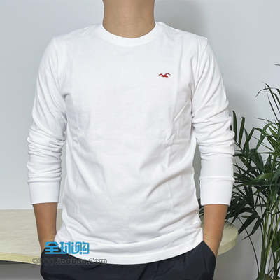 断码清仓Hollister长袖T恤男女装