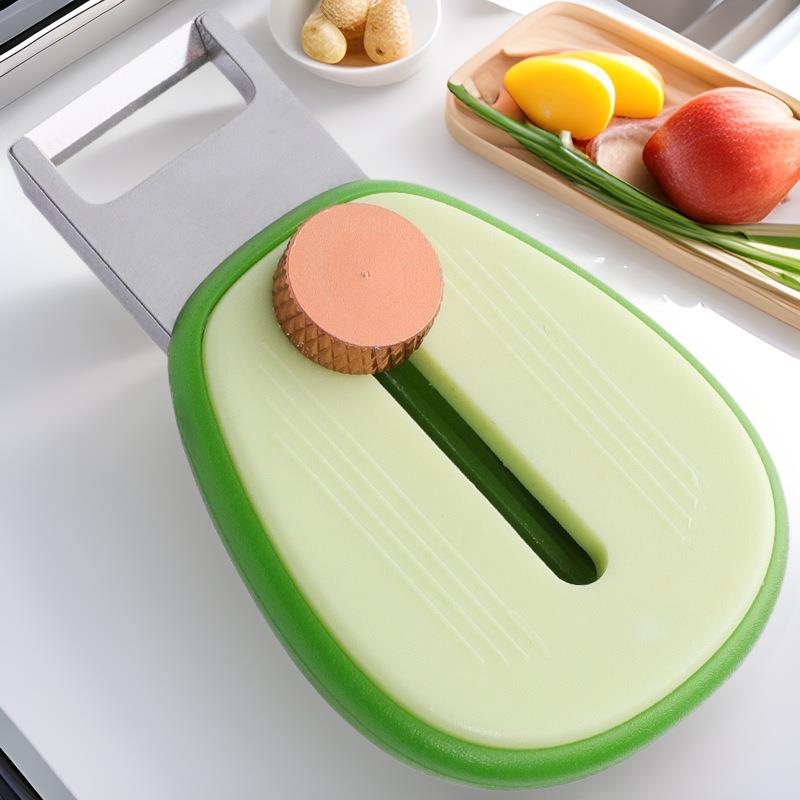 防丢便携式削皮刀迷你可伸缩多功能去皮器不锈钢户外削水果皮神器