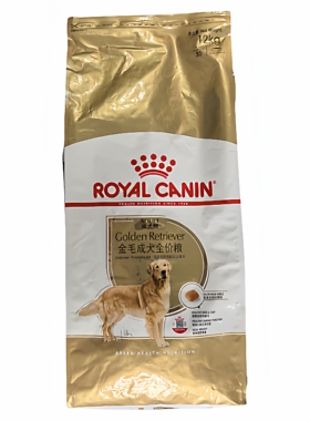 皇家狗粮 GR25金毛成犬专用粮12kg中大型犬成犬全价粮营养狗主粮
