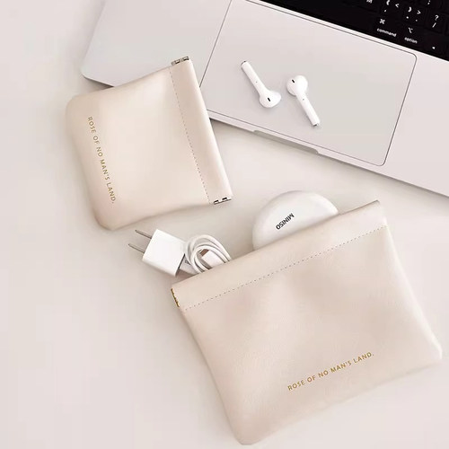 化妆品收纳包自动闭合随身便携袋