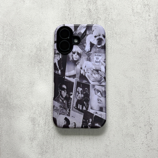 粗心袖 stu风海报ins风小众风韩式 氛围感手机壳 适用安卓苹果iPhone17ProMax16Pro15Pro手机壳 口