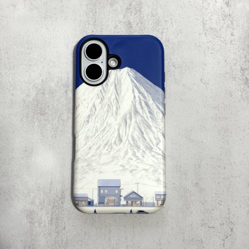 粗心袖口雪山ins风手机壳