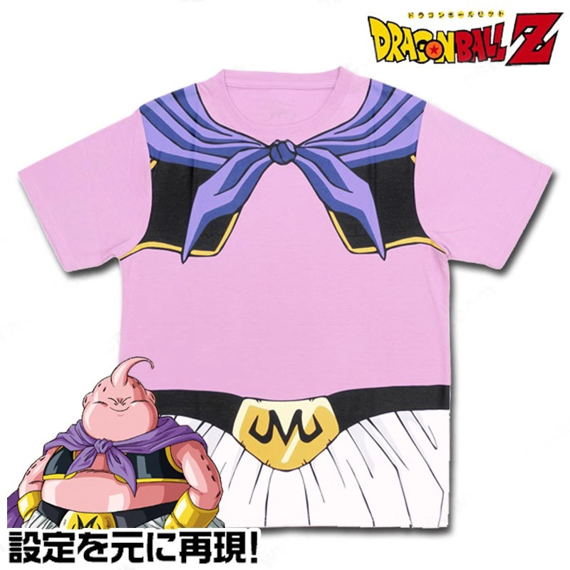 七龙珠动漫周边衣服二次元比克大魔王  赛亚人孙悟空 短袖T恤夏季